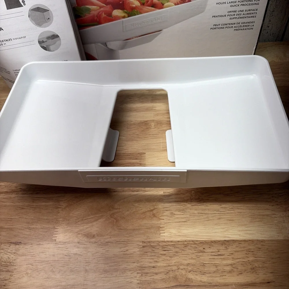 KITCHENAID FOOD TRAY STAND MIXER ATTACHMENT FOR PROCESSING OF LARGE QUANTITIES